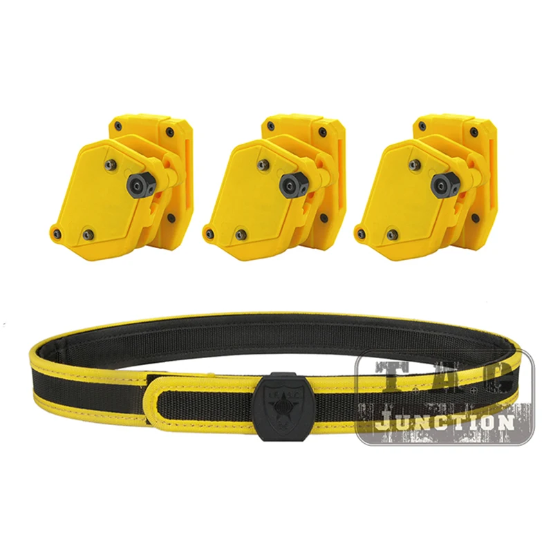 IPSC Magazine Holster + Inner Outer Belt Set USPSA IDPA 1.5" Shooting Competition High Speed Belt 3x Multi-Angle Speed Mag Pouch
IPSC Magazine Holster + Inner Outer Belt Set USPSA IDPA 1.5" Shooting Competition High Speed Belt 3x Multi-Angle Speed Mag Pouch