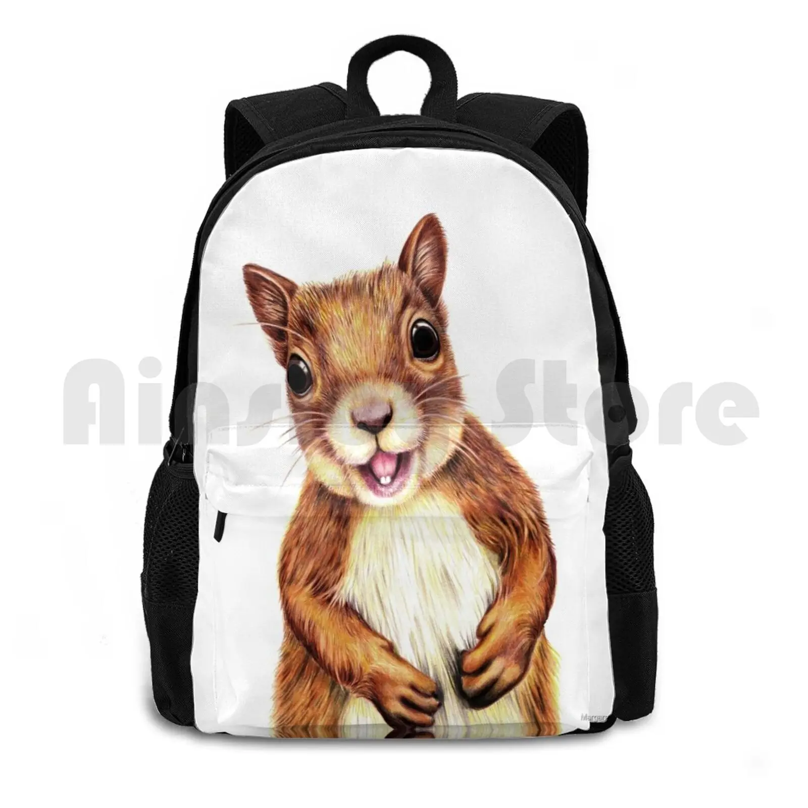 Seamus The Squirrel Says Hello Открытый походный рюкзак для верховой езды, скалолазания, спортивная сумка, белка, грызун, дикое животное, милый портрет
Seamus The Squirrel Says Hello Открытый походный рюкзак для верховой езды, скалолазания, спортивная сумка, белка, грызун, дикое животное, милый портрет