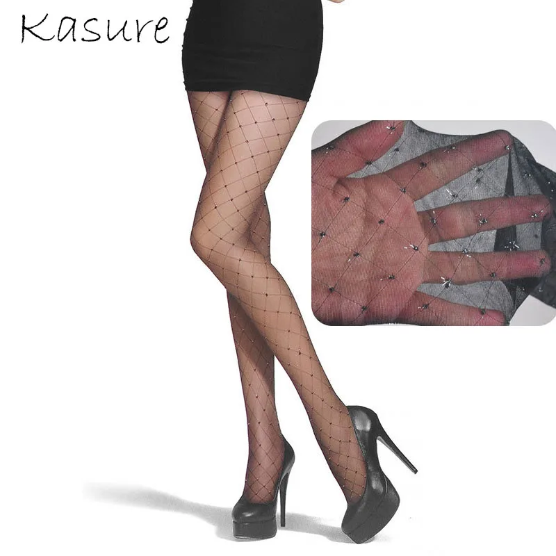 Women Sexy Tights With Shiny Glitter Dot Plaid Pattern Flower High Waist Transparent Women Mesh Pantyhose
Women Sexy Tights With Shiny Glitter Dot Plaid Pattern Flower High Waist Transparent Women Mesh Pantyhose
