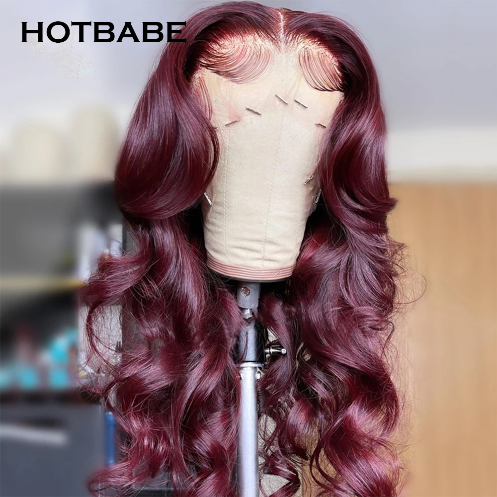 99J Burgundy Body Wave 13x6 Lace Front Wigs For Women Brazilian Human Hair Wigs Pre Plucked Red Lace Frontal Wigs Remy Hair
99J Burgundy Body Wave 13x6 Lace Front Wigs For Women Brazilian Human Hair Wigs Pre Plucked Red Lace Frontal Wigs Remy Hair