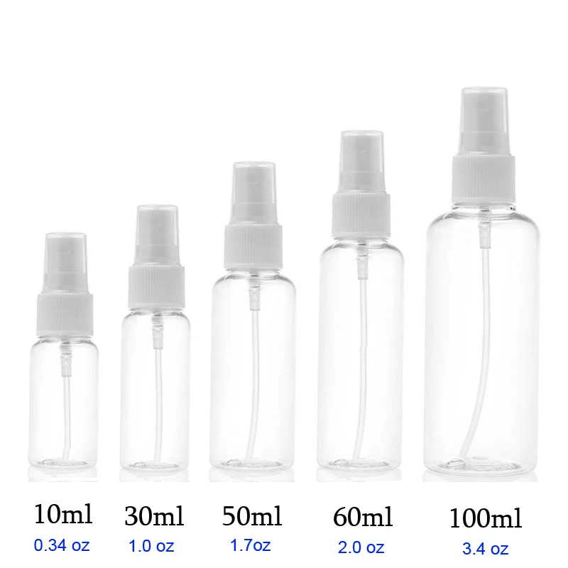 2pcs Small Fine Mist Spray Bottle,Travel Clear Fine Refillable Plastic Perfume Bottle Atomizer
2pcs Small Fine Mist Spray Bottle,Travel Clear Fine Refillable Plastic Perfume Bottle Atomizer