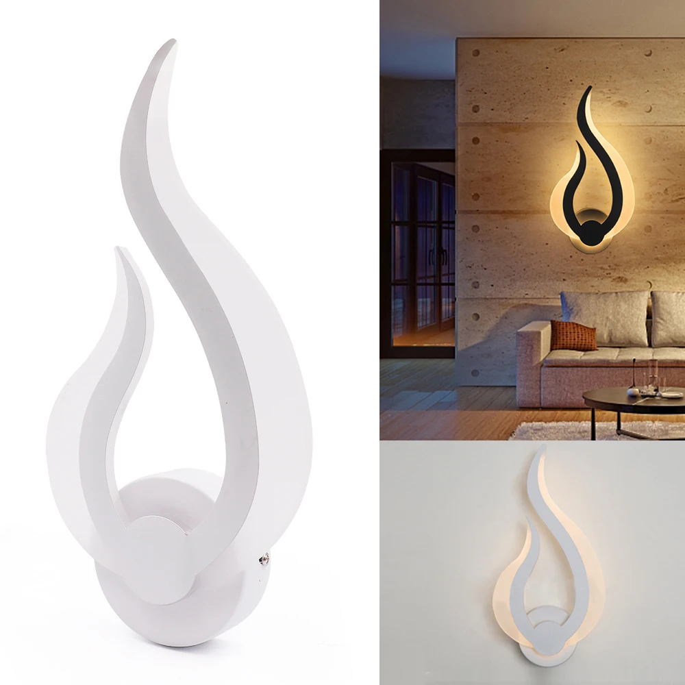AC85-265V LED Wall Light Flame Fire Shape 10W Lamp Led Lights for Bathroom Bedroom Wall Sconce Lighting Modern Indoor Decoration
AC85-265V LED Wall Light Flame Fire Shape 10W Lamp Led Lights for Bathroom Bedroom Wall Sconce Lighting Modern Indoor Decoration