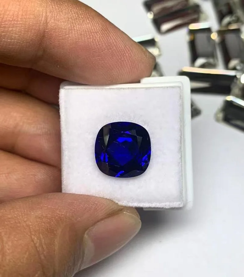Pirmiana Lab Created Royal Blue Color Sapphire Cushion Cut Loose Gemstone for DIY Jewelry Rings Making
Pirmiana Lab Created Royal Blue Color Sapphire Cushion Cut Loose Gemstone for DIY Jewelry Rings Making