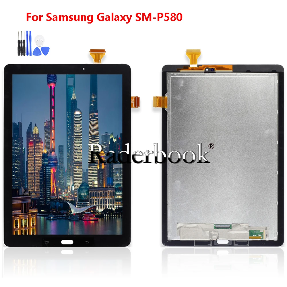 For Samsung Galaxy Tab A 10.1 SM-P580 Lcd Display Touch Screen Digitizer Assembly Replacement
For Samsung Galaxy Tab A 10.1 SM-P580 Lcd Display Touch Screen Digitizer Assembly Replacement
