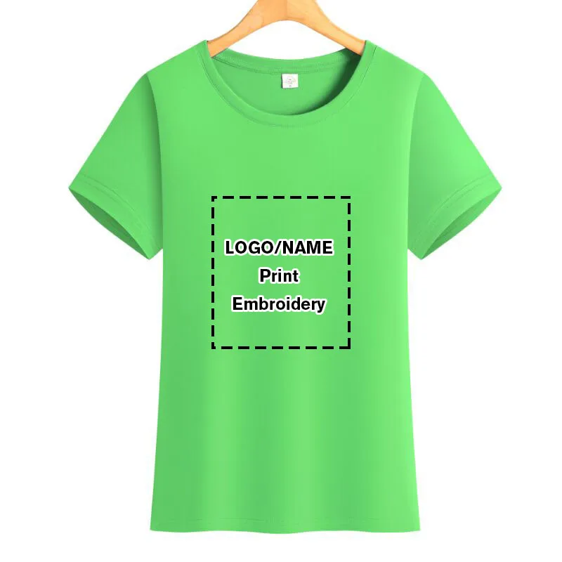 10pcs/Lot Women's T Shirt DIY Custom Logo Printed Men's Casual Cotton Tops Tees Short Sleeve Custom logo name
10pcs/Lot Women's T Shirt DIY Custom Logo Printed Men's Casual Cotton Tops Tees Short Sleeve Custom logo name