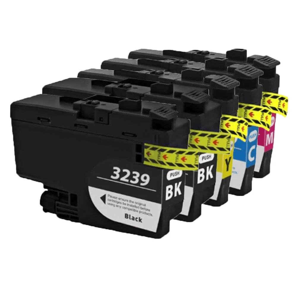 5PK LC3239 Compatible Ink Cartridge for Brother HL-J6000DW HL-J6100DW MFC-J5945DW MFC-J6945DW MFC-J6947DW Printer
5PK LC3239 Compatible Ink Cartridge for Brother HL-J6000DW HL-J6100DW MFC-J5945DW MFC-J6945DW MFC-J6947DW Printer