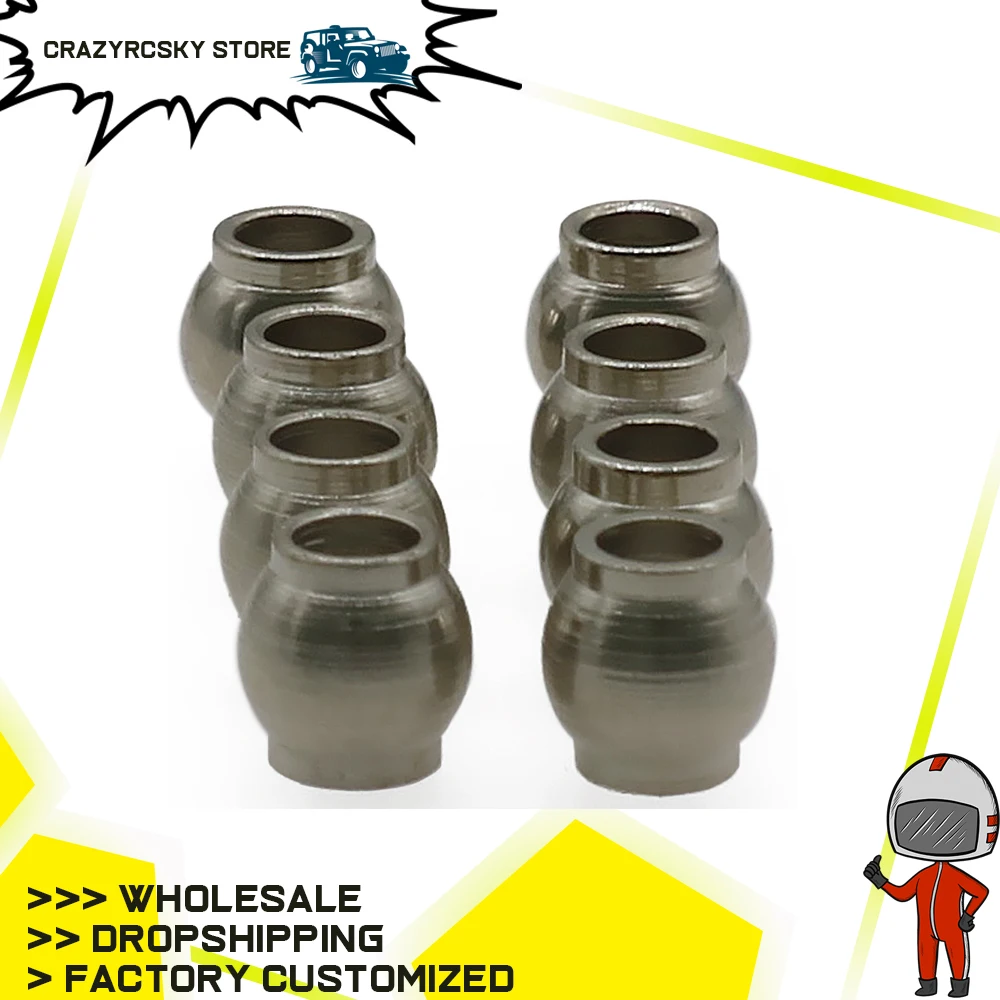 8pcs Pivot Ball 5.8X5.8X3mm For Rc Hobby Model Car 1:10 Hpi Venture Fj Cruiser Crawler upgrades part
8pcs Pivot Ball 5.8X5.8X3mm For Rc Hobby Model Car 1:10 Hpi Venture Fj Cruiser Crawler upgrades part