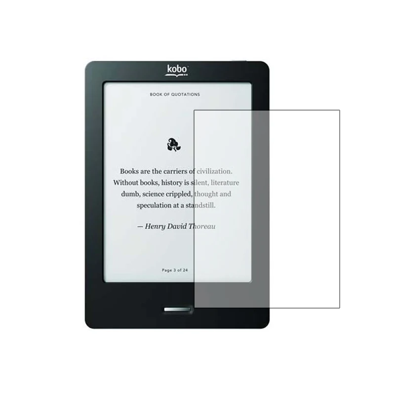 2pcs Clear/Matte LCD Screen Protector for Kobo Touch Shield Film e-Reader Accessories
2pcs Clear/Matte LCD Screen Protector for Kobo Touch Shield Film e-Reader Accessories