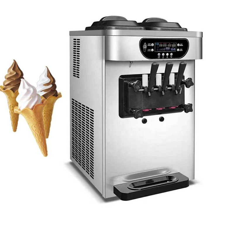 2021 new popular 28L/H desktop 3 flavor ice cream soft machine for sale special price
2021 new popular 28L/H desktop 3 flavor ice cream soft machine for sale special price