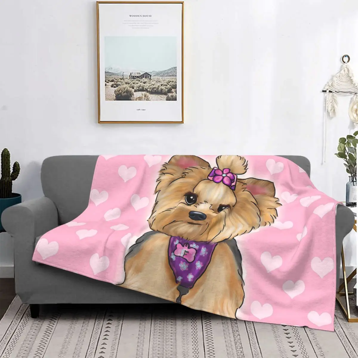 Yorkshire Terrier Dog Blankets Fleece Decoration Ultra-Soft Throw Blankets for Bedding Bedroom Plush Thin Quilt
Yorkshire Terrier Dog Blankets Fleece Decoration Ultra-Soft Throw Blankets for Bedding Bedroom Plush Thin Quilt