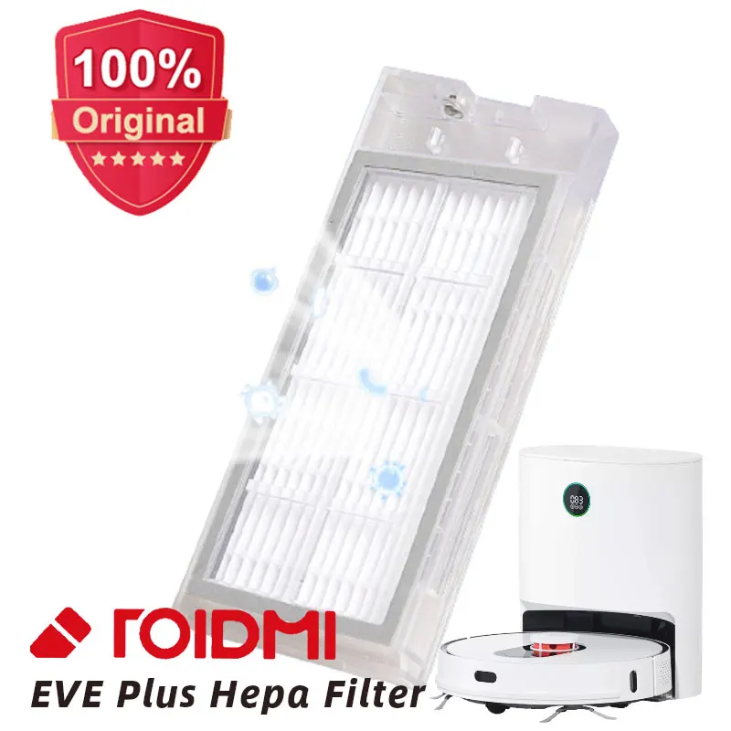 Оригинальный робот-пылесос ROIDMI EVE Plus с HEPA-фильтром подходит для беспроводного интеллектуального быстрого робота-пылесоса millet
Оригинальный робот-пылесос ROIDMI EVE Plus с HEPA-фильтром подходит для беспроводного интеллектуального быстрого робота-пылесоса millet