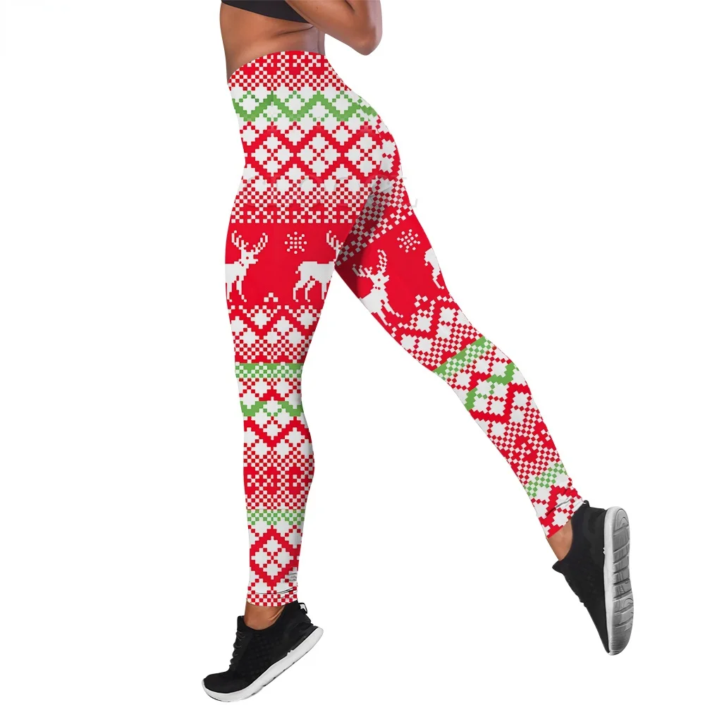 CLOOCL Women Leggings Christmas Elk Printed High Waist Elasticity Legging Female for Indoor Workout Clothes Casual Jogging Pants
CLOOCL Women Leggings Christmas Elk Printed High Waist Elasticity Legging Female for Indoor Workout Clothes Casual Jogging Pants