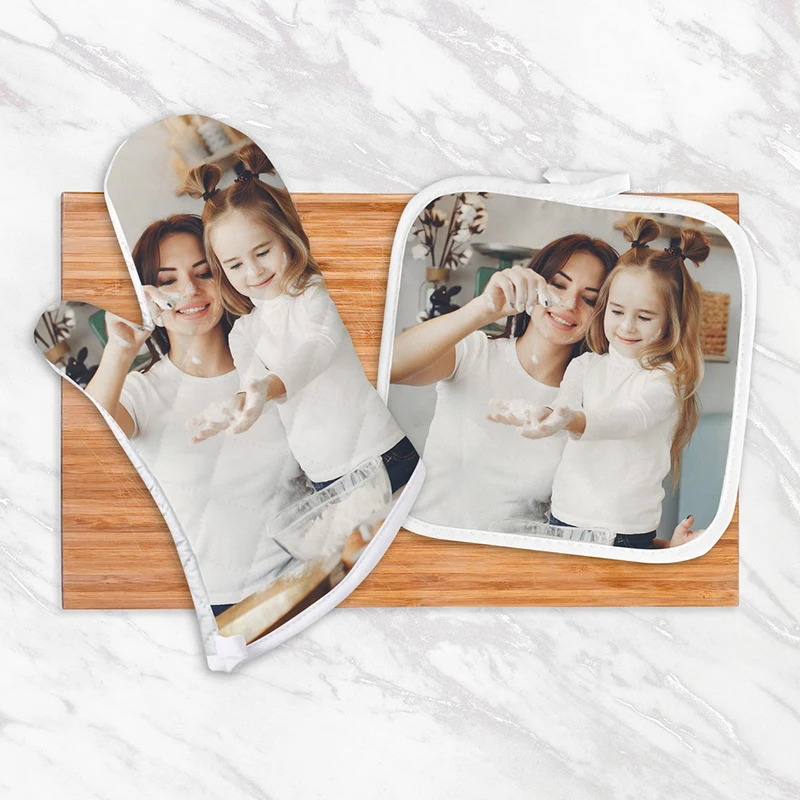 Personalized Pattern Oven Mitt Microwave Glove Pot Holder BBQ Insulation Customized Oven Mitt baking Cooking Kitchen Accessories
Personalized Pattern Oven Mitt Microwave Glove Pot Holder BBQ Insulation Customized Oven Mitt baking Cooking Kitchen Accessories