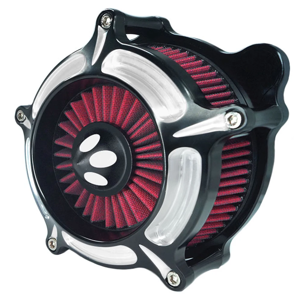 Air Filter Turbine Intake Cleaner Cnc Cut Chrome for Harley Dyna 2000 - 2017 Softail 2000 - 2015 Touring 2000 - 2007 Fitment-B
Air Filter Turbine Intake Cleaner Cnc Cut Chrome for Harley Dyna 2000 - 2017 Softail 2000 - 2015 Touring 2000 - 2007 Fitment-B