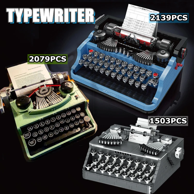 IN STOCK Typewriter Model Creative Classic Ideas Expert Building Block Bricks Toys Christmas Kids Best Gifts Lepinblocks 21327
IN STOCK Typewriter Model Creative Classic Ideas Expert Building Block Bricks Toys Christmas Kids Best Gifts Lepinblocks 21327