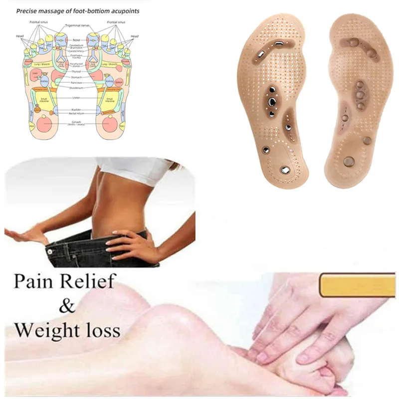 2Pcs Foot Care Insoles Feet Massage Magnetic Insoles Weight Loss Acupressure Slimming Physiotherapy Therapy Foot Massage Tool
2Pcs Foot Care Insoles Feet Massage Magnetic Insoles Weight Loss Acupressure Slimming Physiotherapy Therapy Foot Massage Tool