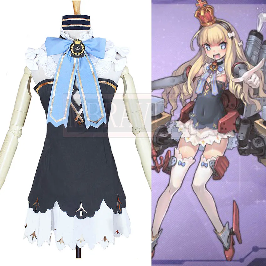 Game Azur Lane HMS Queen Elizabeth Cosplay Costume Party Christmas Halloween Custom Made Any Size
Game Azur Lane HMS Queen Elizabeth Cosplay Costume Party Christmas Halloween Custom Made Any Size
