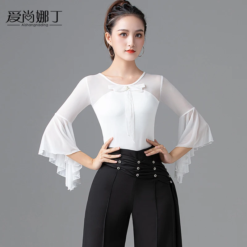 Newest !! Woman Latin dance clothing adult new Latin dance national standard practice Leotard Latin Top
Newest !! Woman Latin dance clothing adult new Latin dance national standard practice Leotard Latin Top