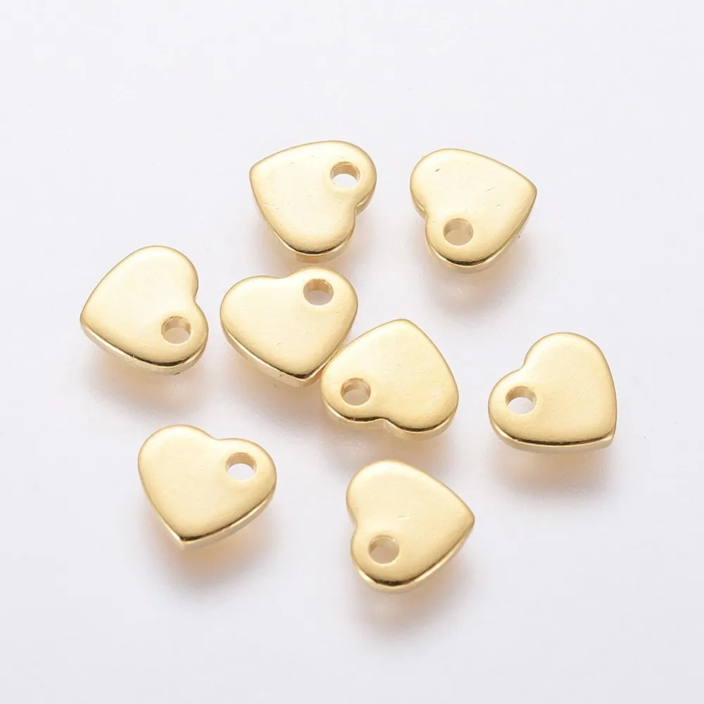 20pc 304 Stainless Steel Charms Heart Stamping Blank Tag for jewelry making Bracelet Necklace Crafts Decor,5x6x1mm,Hole: 1mm
20pc 304 Stainless Steel Charms Heart Stamping Blank Tag for jewelry making Bracelet Necklace Crafts Decor,5x6x1mm,Hole: 1mm