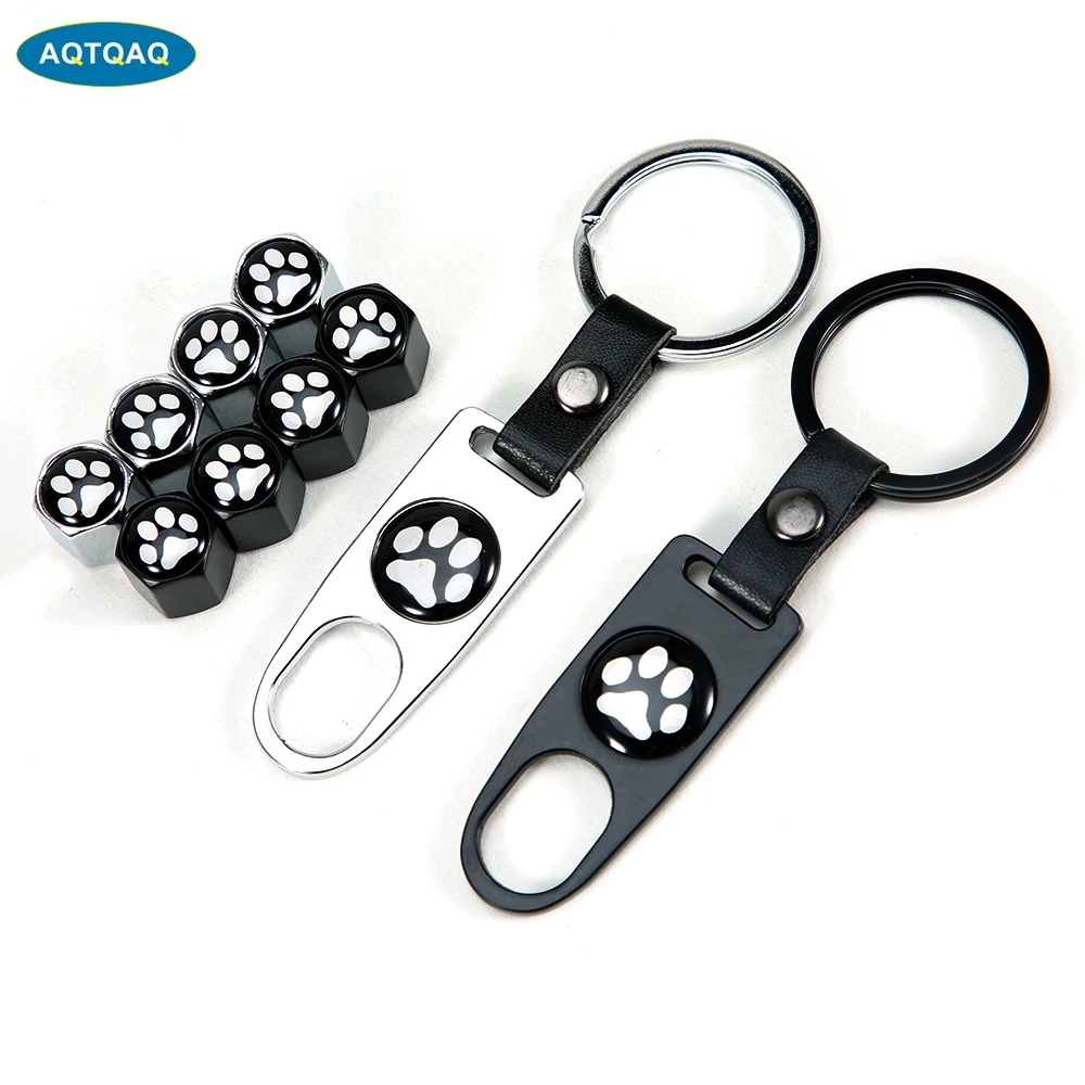5Pcs/Set Footprint Style Anti-theft Emblem Auto Car Wheel Tire Air Leather buckle Valve Caps With Wrench
5Pcs/Set Footprint Style Anti-theft Emblem Auto Car Wheel Tire Air Leather buckle Valve Caps With Wrench