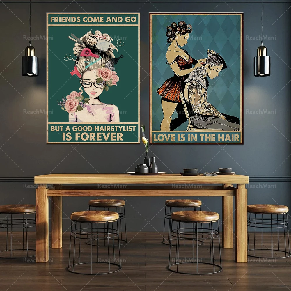 Hairdresser hairdresser girl in hair poster wall art print home life decoration poster
Hairdresser hairdresser girl in hair poster wall art print home life decoration poster