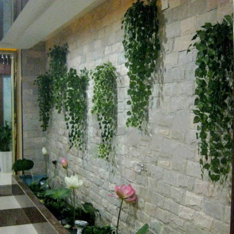 1Piece 1M Home Decor Artificial Ivy Leaf Garland Plants Vine Fake Foliage Flowers Creeper Green Ivy Wreath Garden Wall Decor
1Piece 1M Home Decor Artificial Ivy Leaf Garland Plants Vine Fake Foliage Flowers Creeper Green Ivy Wreath Garden Wall Decor