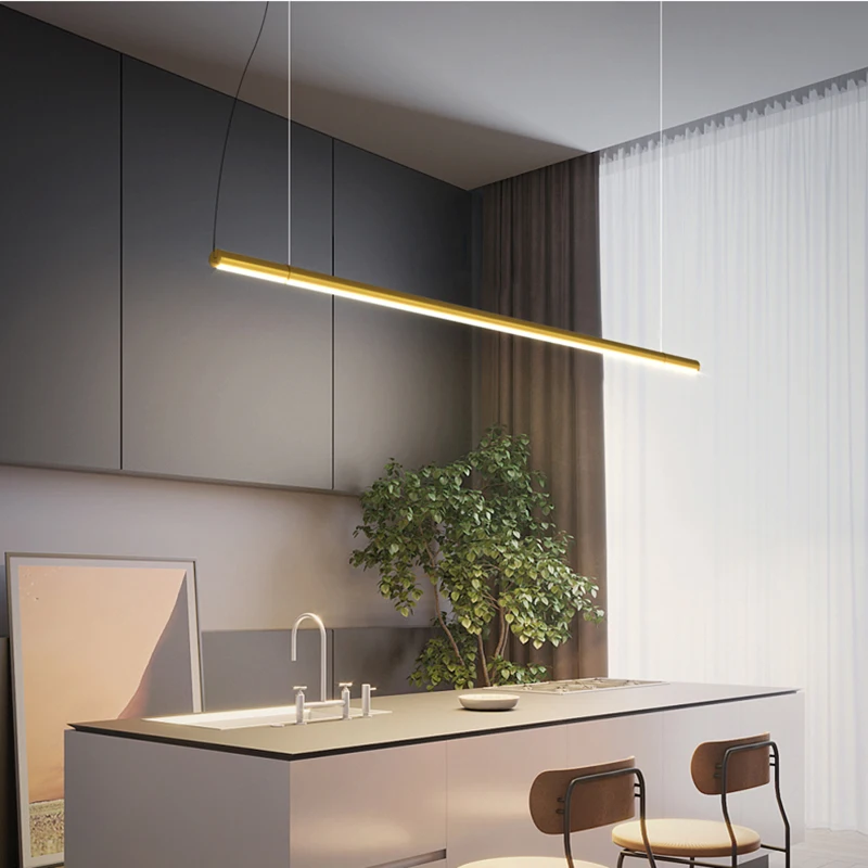 Modern Minimalism Line Pendant Lights Designer Creative Quality Hanging Lamp for Dining Room Lights Restaurant Led Light Fixture
Modern Minimalism Line Pendant Lights Designer Creative Quality Hanging Lamp for Dining Room Lights Restaurant Led Light Fixture