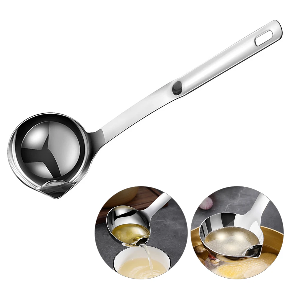 Durable Kitchen Oil Filter Spoon Stainless Steel Skimmer Spoon Cooking Oil Filter Scoop For Hot Pot
Durable Kitchen Oil Filter Spoon Stainless Steel Skimmer Spoon Cooking Oil Filter Scoop For Hot Pot