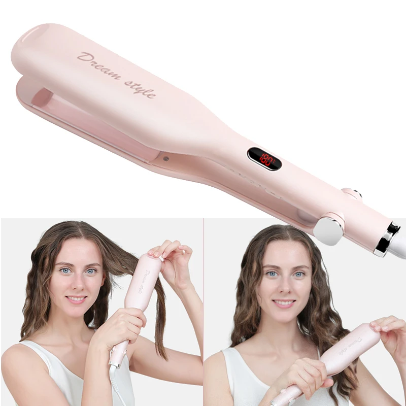 Professional Hair Curling Iron 2 Barrels LCD Display Hair Curler Rollers Ceramic Waver Iron Curling Wand Styling Tools
Professional Hair Curling Iron 2 Barrels LCD Display Hair Curler Rollers Ceramic Waver Iron Curling Wand Styling Tools