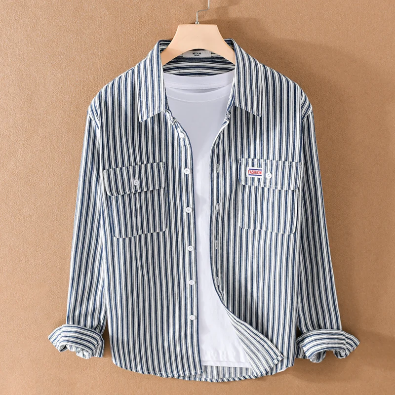 New Style Italy Suehaiwe's brand cotton shirt men stripe comfortable fashion shirts for men top camisa chemise
New Style Italy Suehaiwe's brand cotton shirt men stripe comfortable fashion shirts for men top camisa chemise