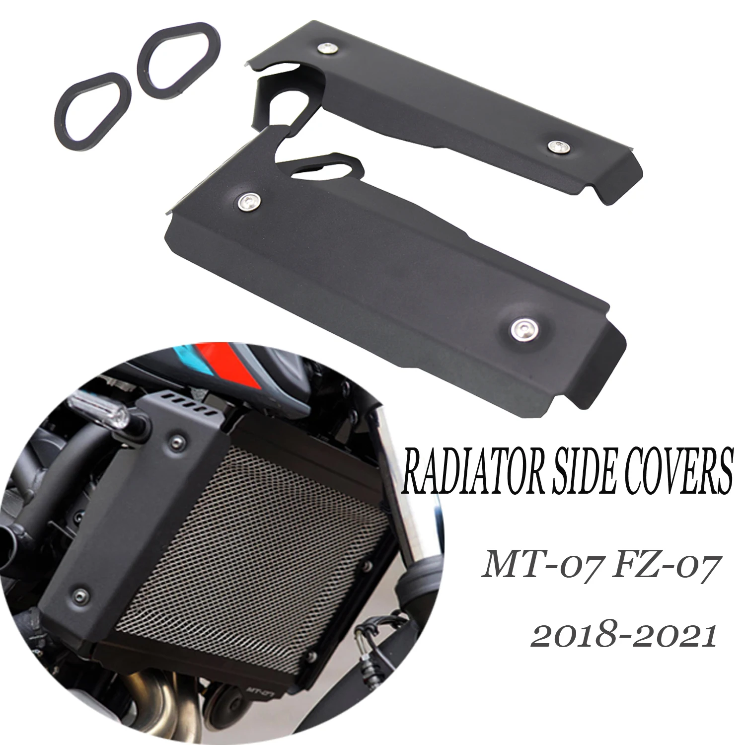 Motorcycle Accessories Radiator Side Grille Cover Protector Guard Covers For YAMAHA MT-07 MT07 FZ-07 FZ07 2018 2019 2020 2021
Motorcycle Accessories Radiator Side Grille Cover Protector Guard Covers For YAMAHA MT-07 MT07 FZ-07 FZ07 2018 2019 2020 2021