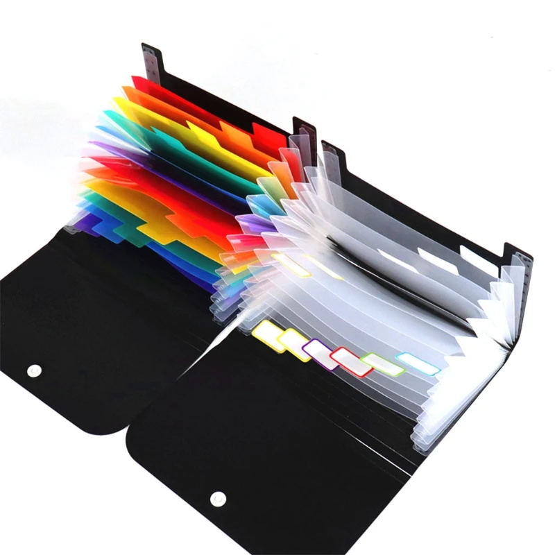 A6 Accordion Folder Expanding Receipt Folder Multi-layer File Case Button Closure with Index Stickers for Business Staff
A6 Accordion Folder Expanding Receipt Folder Multi-layer File Case Button Closure with Index Stickers for Business Staff