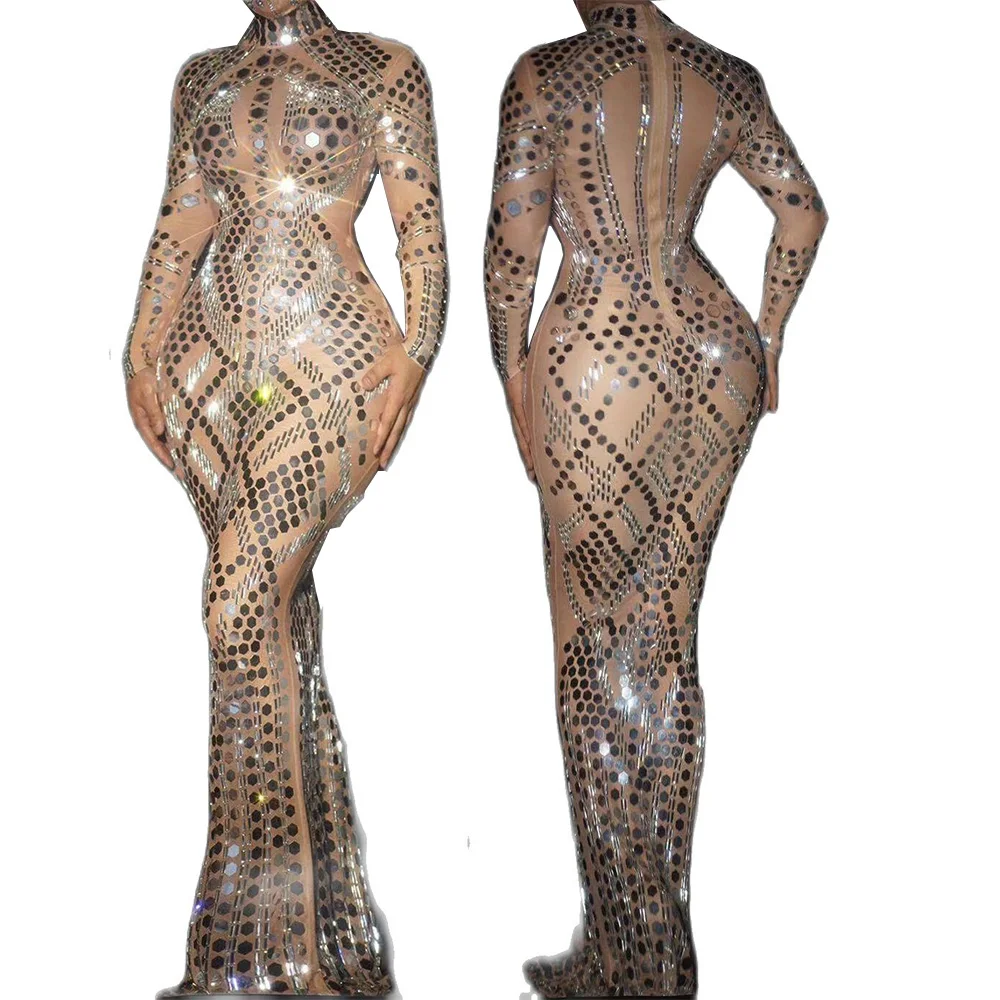 Sexy women Rhinestone pearl feather dress Sleeveless Prom High Slit party Dress Stage Performance show costume
Sexy women Rhinestone pearl feather dress Sleeveless Prom High Slit party Dress Stage Performance show costume