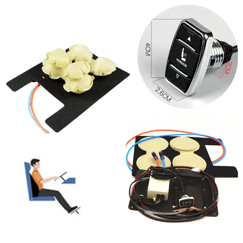 12 v auto seat built-in air lumbar support and waist massage for car interior pneumatic seat comfort massage replacement pillow
12 v auto seat built-in air lumbar support and waist massage for car interior pneumatic seat comfort massage replacement pillow