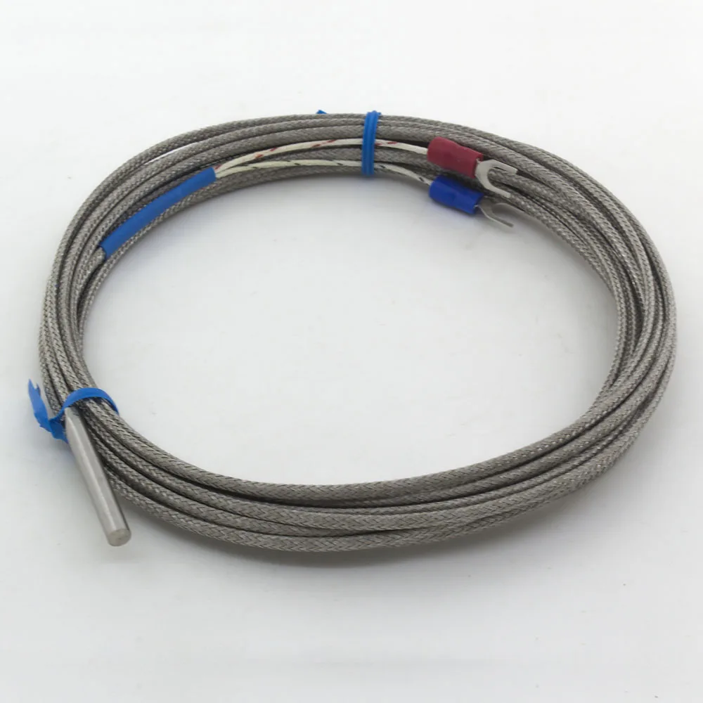 FTARP02 K E type 4m metal screening cable polish rod probe head thermocouple temperature sensor
FTARP02 K E type 4m metal screening cable polish rod probe head thermocouple temperature sensor