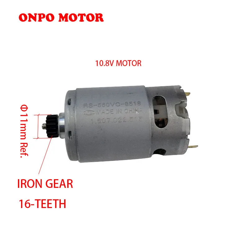 Устройство ONPO,GSR10.8V-LIQ,16 зубьев, RS550VC8518, мотор электрического шуруповерта может использоваться для беспроводной ударной дрели Bosch 3601J92200
Устройство ONPO,GSR10.8V-LIQ,16 зубьев, RS550VC8518, мотор электрического шуруповерта может использоваться для беспроводной ударной дрели Bosch 3601J92200