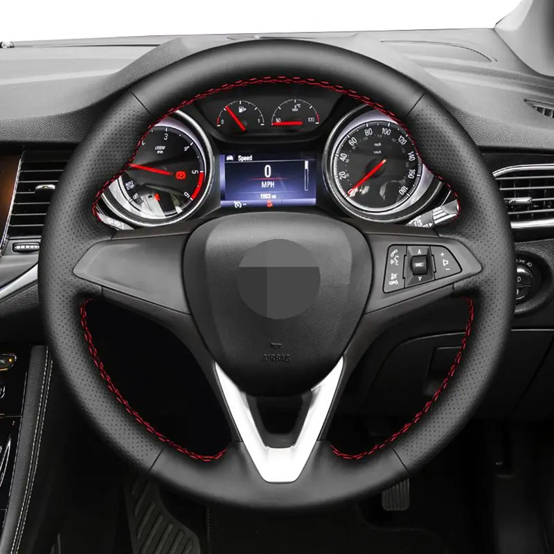 Hand Sewing Genuine Leather Car Steering Wheel Cover For Opel Astra (K) Corsa (E) Crossland X Grandland X Insignia (CT) B Karl
Hand Sewing Genuine Leather Car Steering Wheel Cover For Opel Astra (K) Corsa (E) Crossland X Grandland X Insignia (CT) B Karl