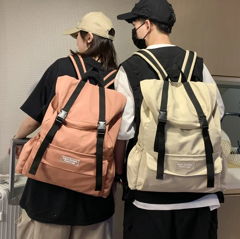unisex versatile japanese style Harajuku hasp style backpack 15 inches computer bag high-capacity preppy student bag street
unisex versatile japanese style Harajuku hasp style backpack 15 inches computer bag high-capacity preppy student bag street
