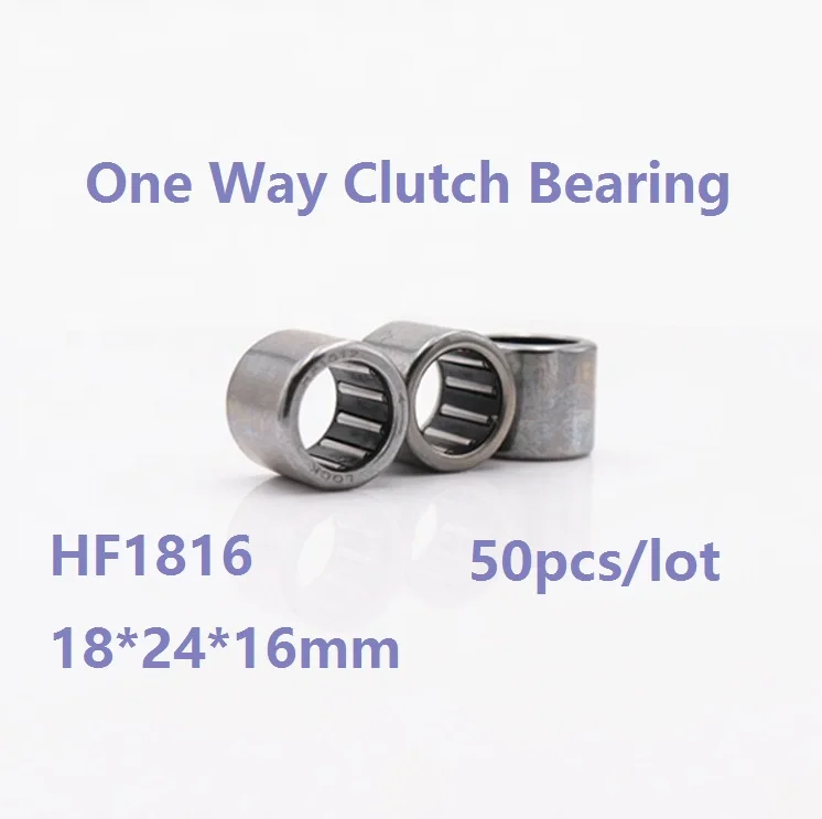 50pcs/lot HF1816 18*24*16mm Drawn Cup One Way Clutch Needle roller Bearing One way bearing Single Way Needle Bearing
50pcs/lot HF1816 18*24*16mm Drawn Cup One Way Clutch Needle roller Bearing One way bearing Single Way Needle Bearing