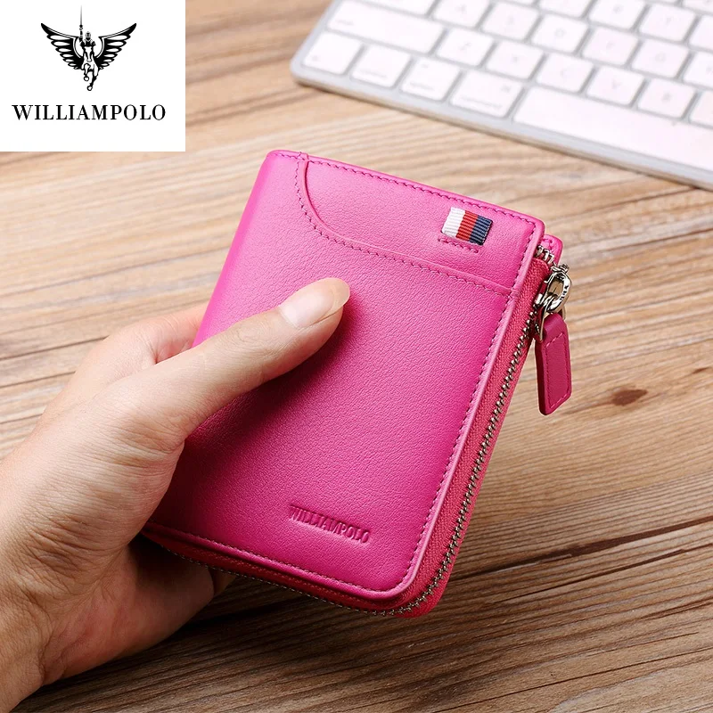 High-end leather wallet ladies fashion credit card holder layer cowhide driver's license leather case zipper buckle coin purse
High-end leather wallet ladies fashion credit card holder layer cowhide driver's license leather case zipper buckle coin purse