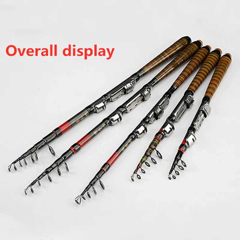 High Quality 1.2m-2.4m Carbon Fishing Rod Retractable Mini Small Fishing Rod Carp Feeder Travel Fishing Rod
High Quality 1.2m-2.4m Carbon Fishing Rod Retractable Mini Small Fishing Rod Carp Feeder Travel Fishing Rod