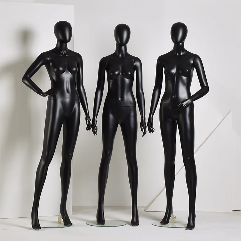 Fashionable Style Matte Black Mannequin Female Matte Model Factory Direct Sell
Fashionable Style Matte Black Mannequin Female Matte Model Factory Direct Sell