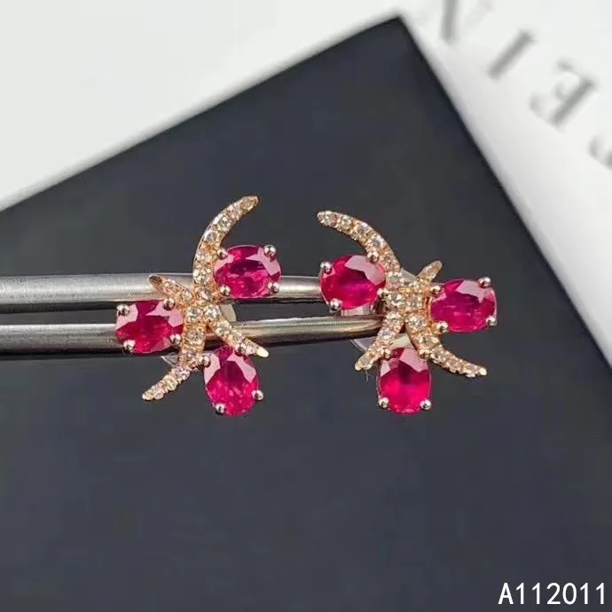 KJJEAXCMY Fine Jewelry 925 Sterling Silver Inlaid Natural Gemstone Ruby Female New Woman Earrings Ear Studs Marry Party Birthday
KJJEAXCMY Fine Jewelry 925 Sterling Silver Inlaid Natural Gemstone Ruby Female New Woman Earrings Ear Studs Marry Party Birthday