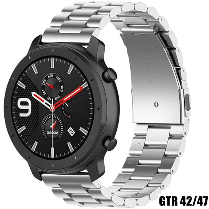 Металлические ремешки на запястье для Xiaomi Amazfit GTR 42 мм 47 мм смарт-часы ремешок быстрая замена аксессуары ремешки для Amazfit GTR Correa
Металлические ремешки на запястье для Xiaomi Amazfit GTR 42 мм 47 мм смарт-часы ремешок быстрая замена аксессуары ремешки для Amazfit GTR Correa