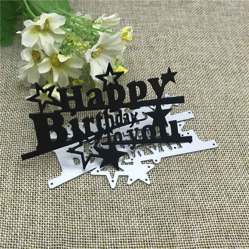 happy Birthday Metal Die Cutting For Household DIY Scrapbooking Photo Album Decorative Embossing Folder Paper Cards
happy Birthday Metal Die Cutting For Household DIY Scrapbooking Photo Album Decorative Embossing Folder Paper Cards