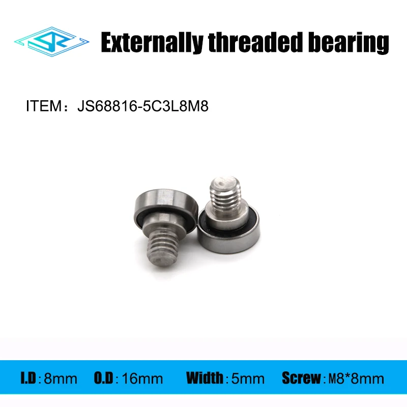 The manufacturer shall provide external thread bearing JS68816-5C3L8M8 screw pulley and external thread guide pulley
The manufacturer shall provide external thread bearing JS68816-5C3L8M8 screw pulley and external thread guide pulley