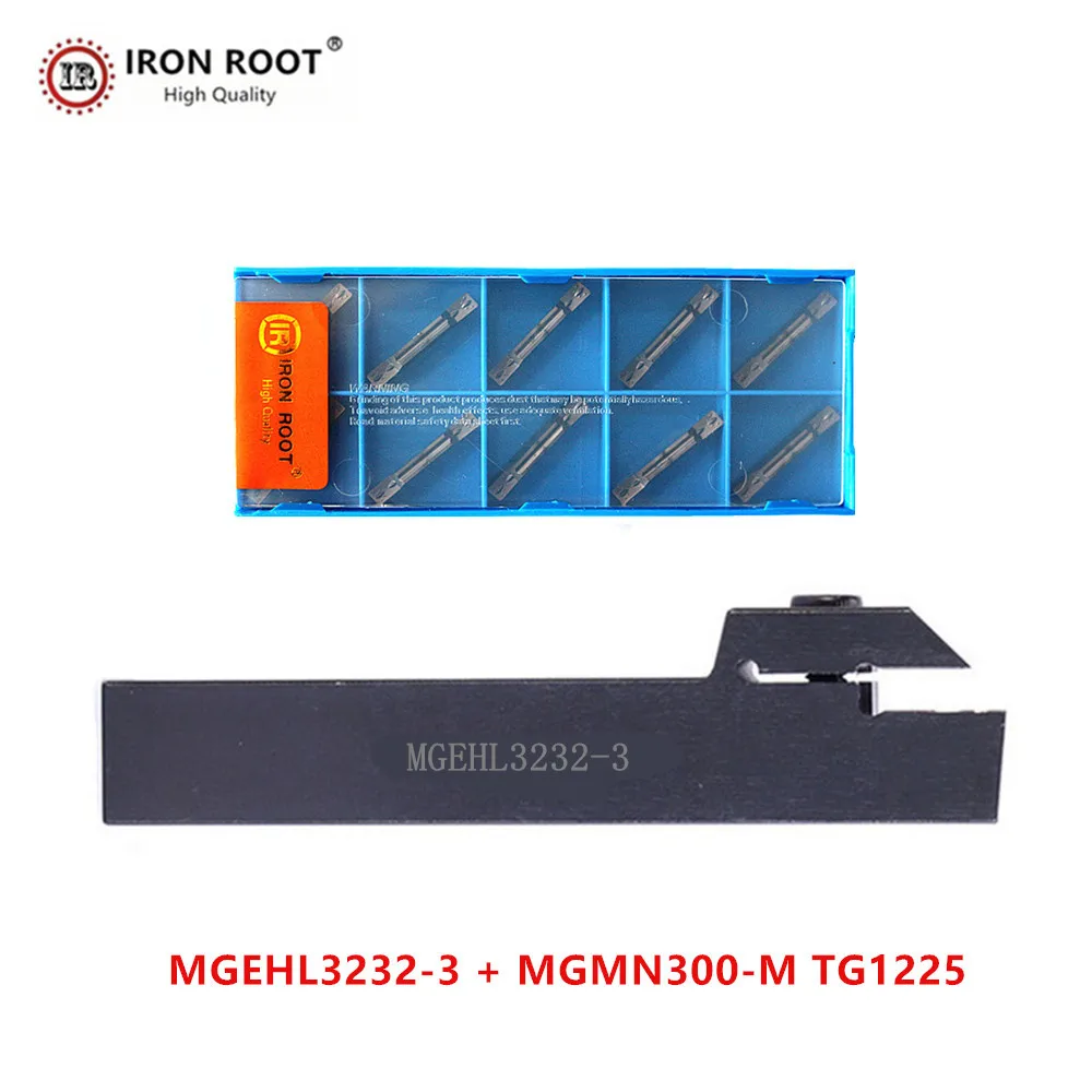 IRON ROOT 1P MGEHR3232-3,MGEHL3232-3 Grooving Turning Tool Holder +10P MGMN300 CNC Carbide Insert Metal Lathe Tools
IRON ROOT 1P MGEHR3232-3,MGEHL3232-3 Grooving Turning Tool Holder +10P MGMN300 CNC Carbide Insert Metal Lathe Tools