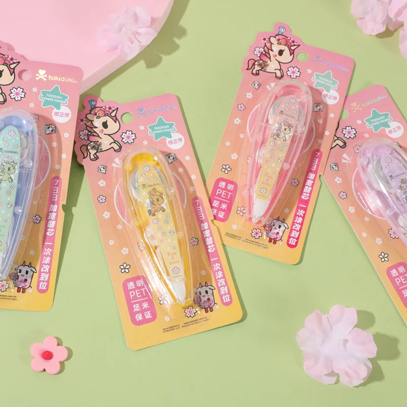 12 pcs/lot 7mm*6M Unicorn Correction Tape Transparent PET Tape Stickers Stationery gift office school supplies Promotional Gift
12 pcs/lot 7mm*6M Unicorn Correction Tape Transparent PET Tape Stickers Stationery gift office school supplies Promotional Gift