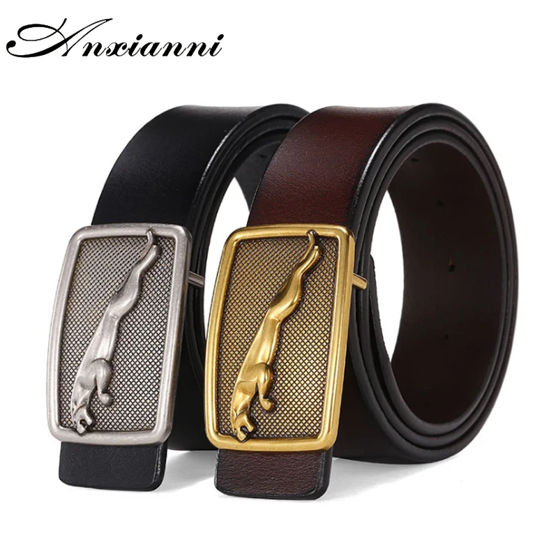 Designer Brand men's genuine leather belt male cowskin belt Luxury leopard smooth buckle for men Smooth buckle belts
Designer Brand men's genuine leather belt male cowskin belt Luxury leopard smooth buckle for men Smooth buckle belts