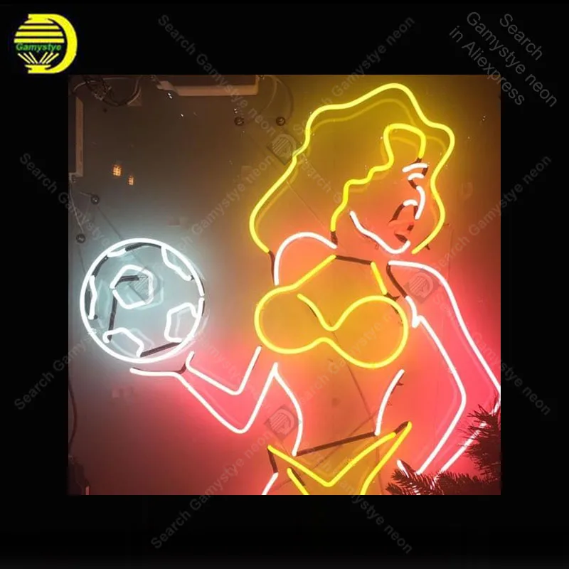 Football baby Neon Sign Sports Neon Bulbs sign Iconic Beer Bar Pub Club Neon light Lamps Sign shop display advertise Wholesale
Football baby Neon Sign Sports Neon Bulbs sign Iconic Beer Bar Pub Club Neon light Lamps Sign shop display advertise Wholesale